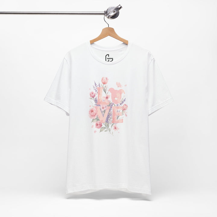 LOVE Floral Premium V3 Short Sleeve Tee