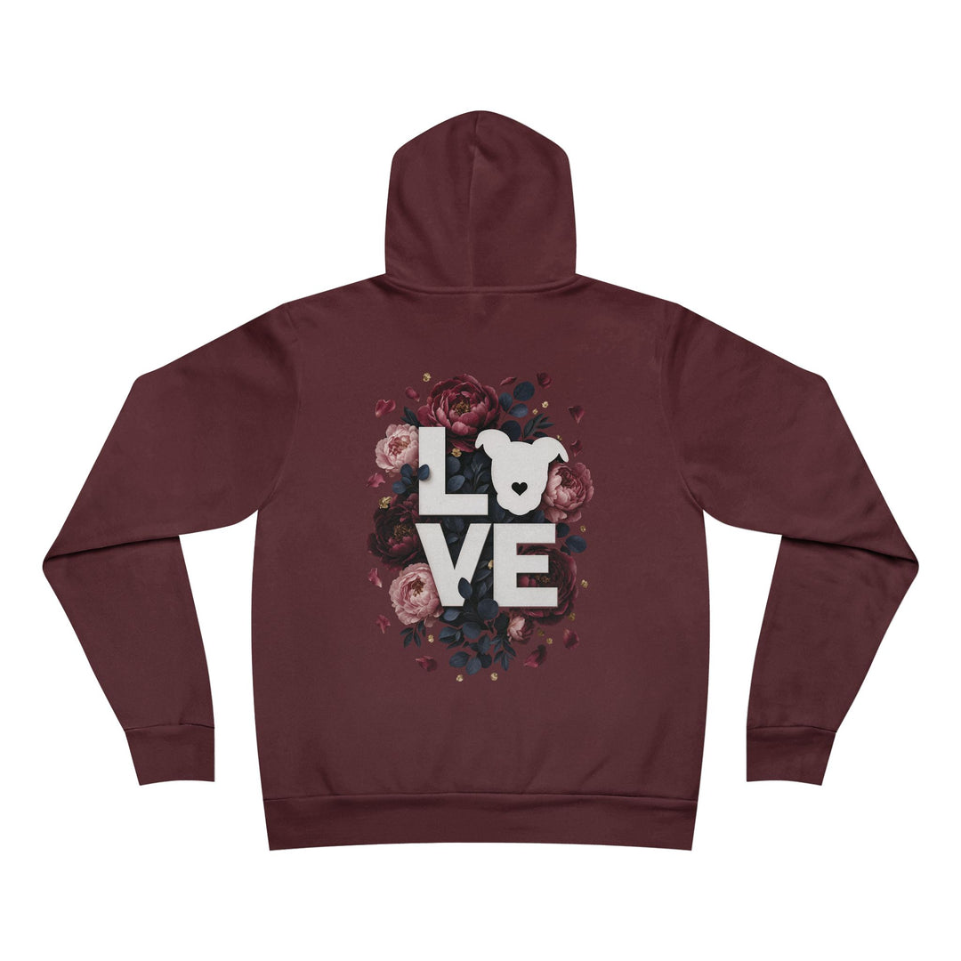 LOVE Floral Premium V1 Pullover Hoodie