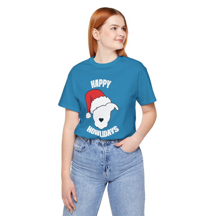 Happy Howlidays Unisex Short Sleeve T-shirt