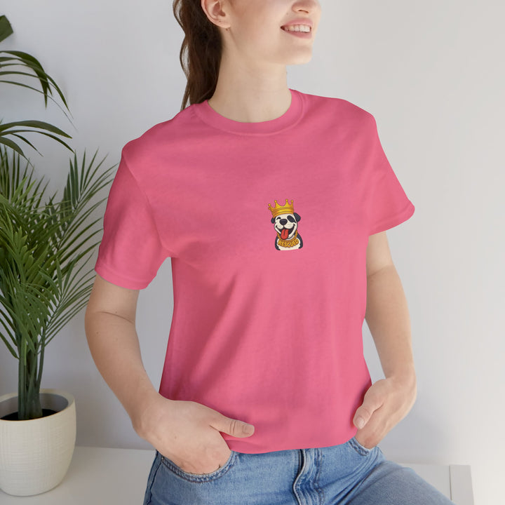 Crowned Pit Emoji Unisex Short Sleeve T-shirt