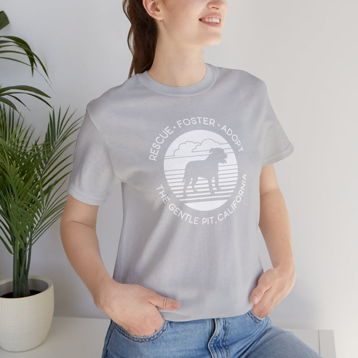 Rescue Foster Adopt Sunset Unisex T-Shirt