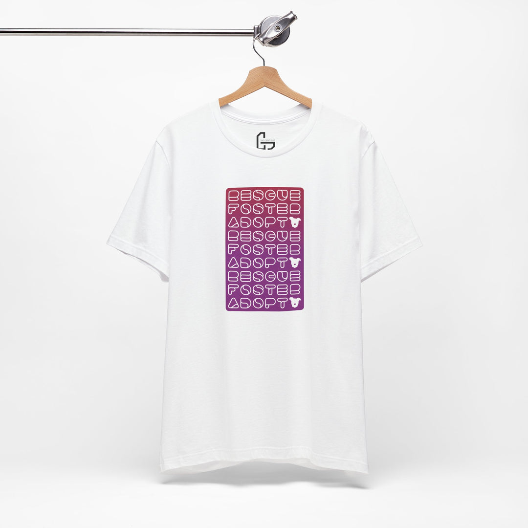 R.F.A Gradient Style Design Unisex Jersey Tee