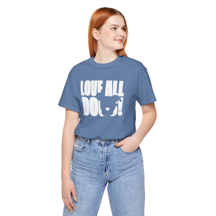 Love All Dogs V3 Unisex Short Sleeve T-shirt