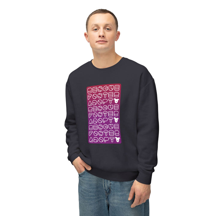 R.F.A Gradient Style Design Unisex Crewneck Sweatshirt