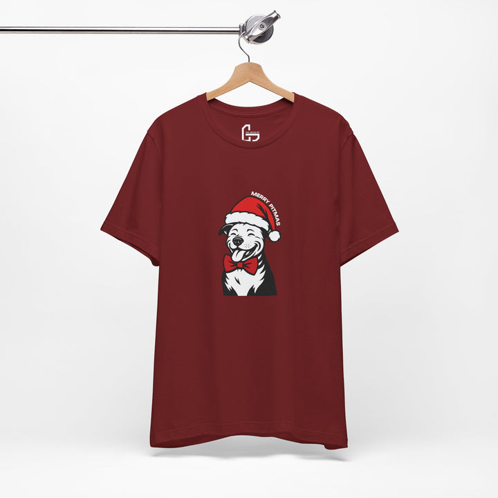 Merry Pitmas V3 Unisex Short Sleeve T-shirt