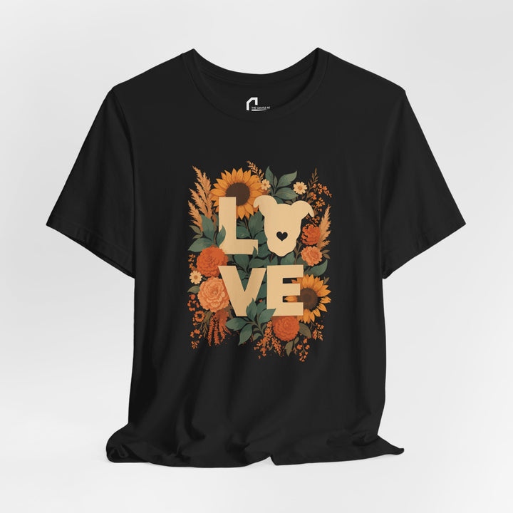 LOVE Floral Premium V2 Short Sleeve Tee