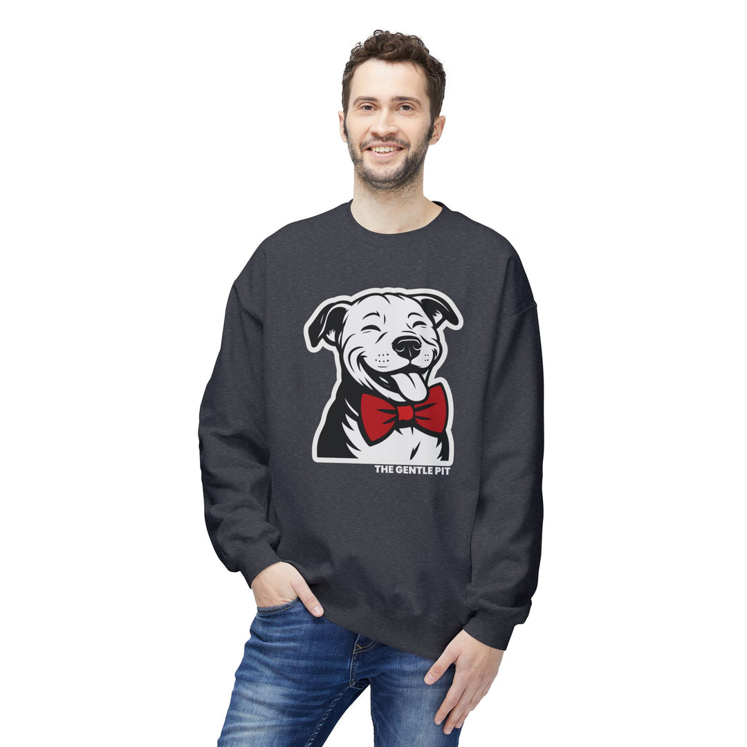 Gentle Baby Pit Sticker Softstyle Fleece Crewneck Sweatshirt