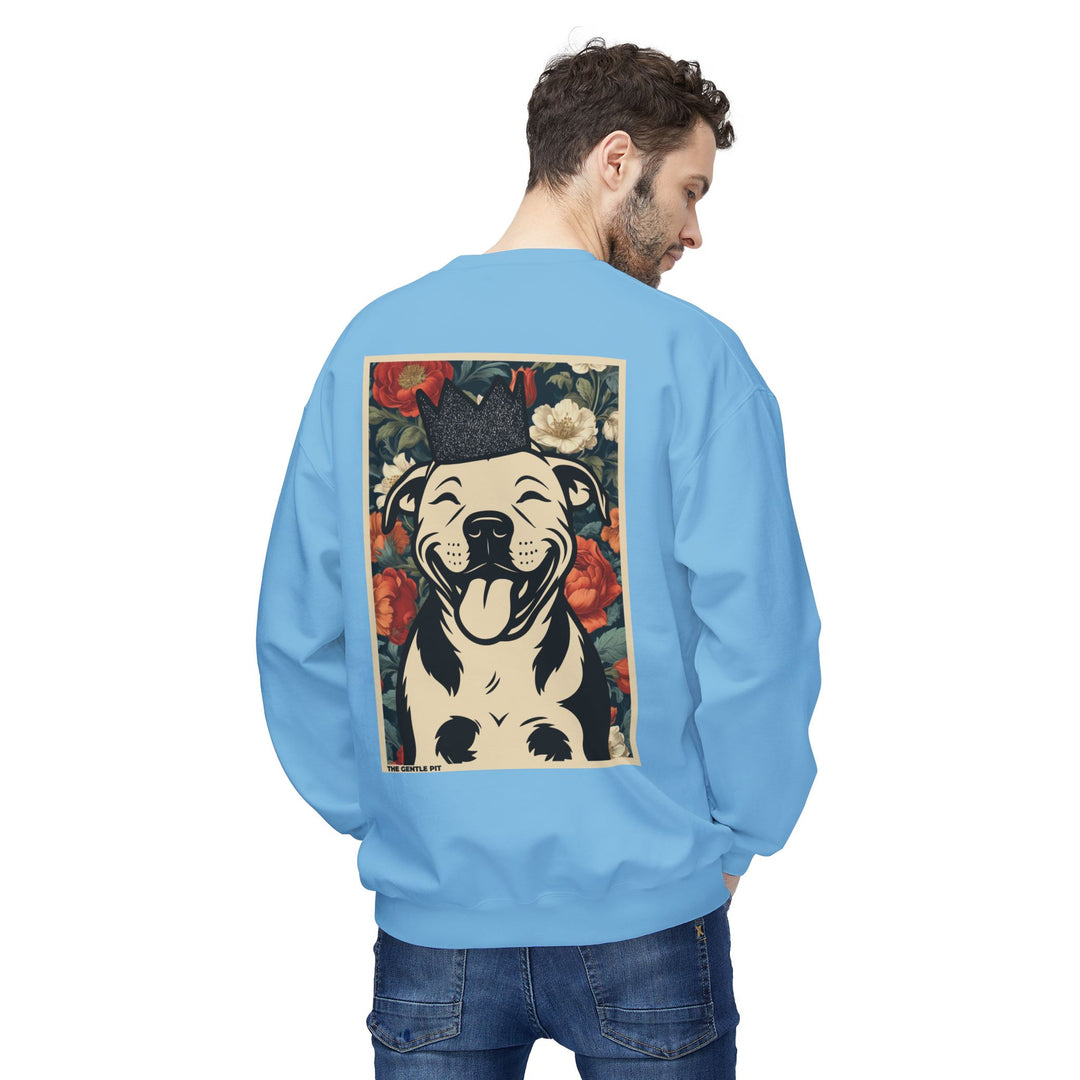 Baby Pit Floral Softstyle Fleece Crewneck Sweatshirt