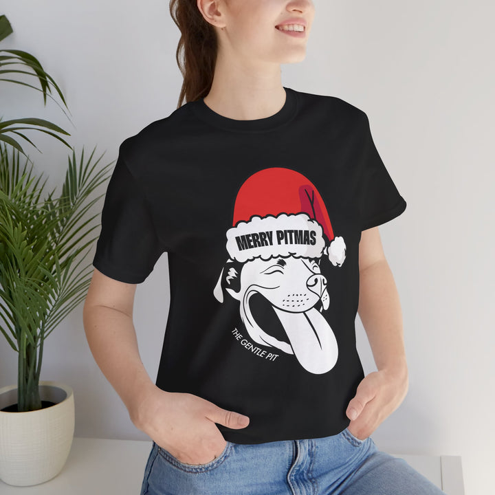 Merry Pitmas V2 Unisex Short Sleeve T-shirt