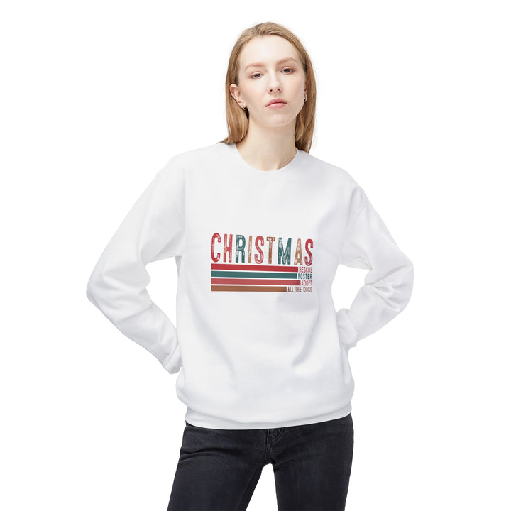 Christmas RFA Softstyle Fleece Crewneck Sweatshirt