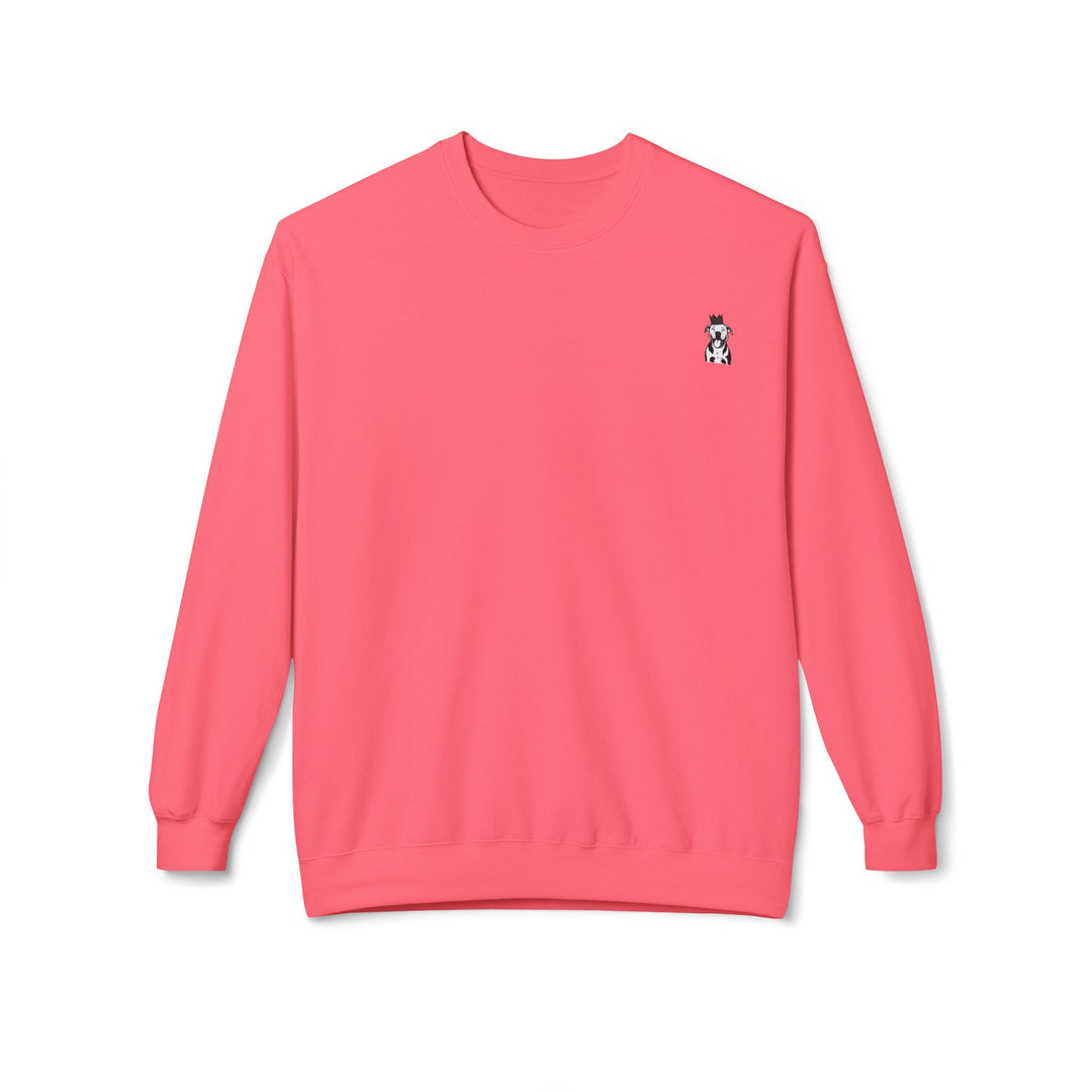 Baby Pit Floral Softstyle Fleece Crewneck Sweatshirt