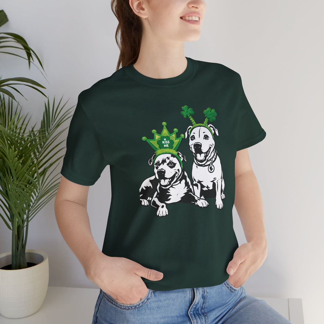 St. Patrick Pit Day V1 Unisex Short Sleeve T-shirt