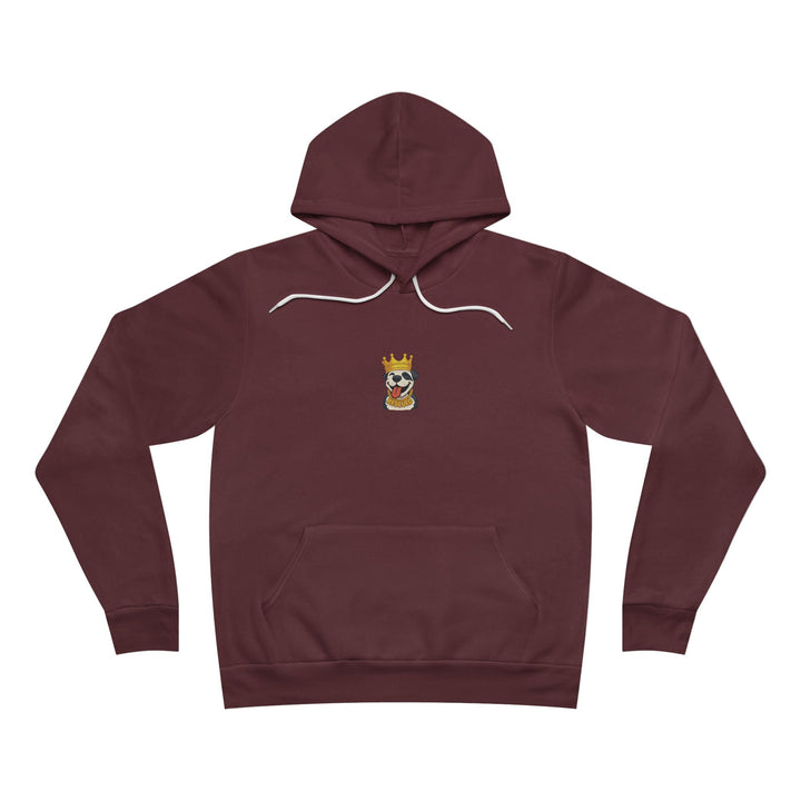 Crowned Pit Emoji Sponge Fleece Pullover Hoodie