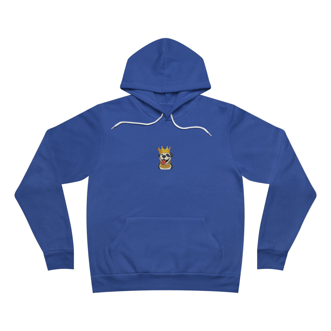Crowned Pit Emoji Sponge Fleece Pullover Hoodie