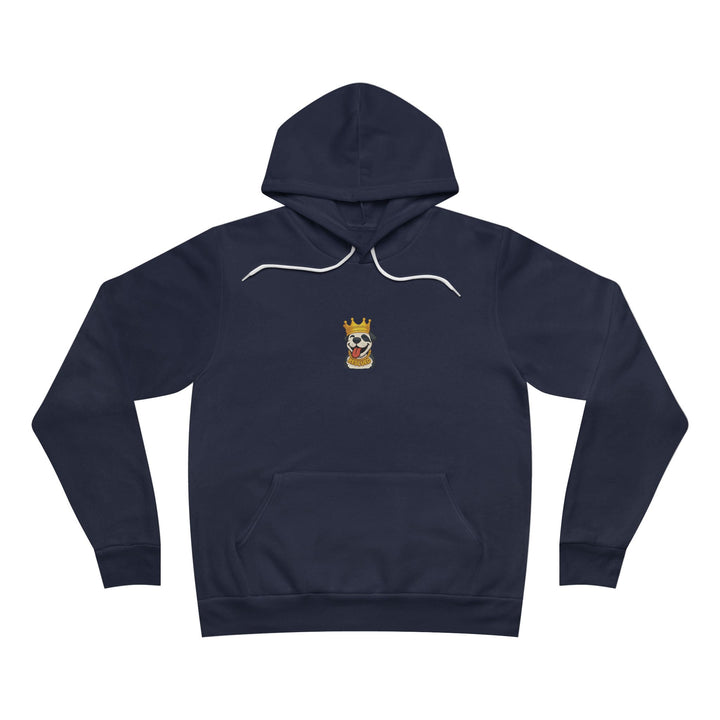 Crowned Pit Emoji Sponge Fleece Pullover Hoodie