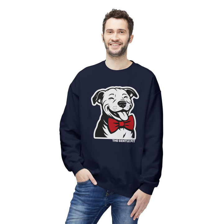 Gentle Baby Pit Sticker Softstyle Fleece Crewneck Sweatshirt
