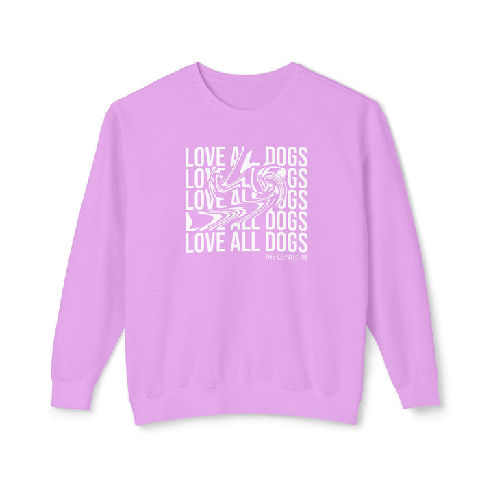 Love All Dogs Illussion Unisex Premium Sweatshirt