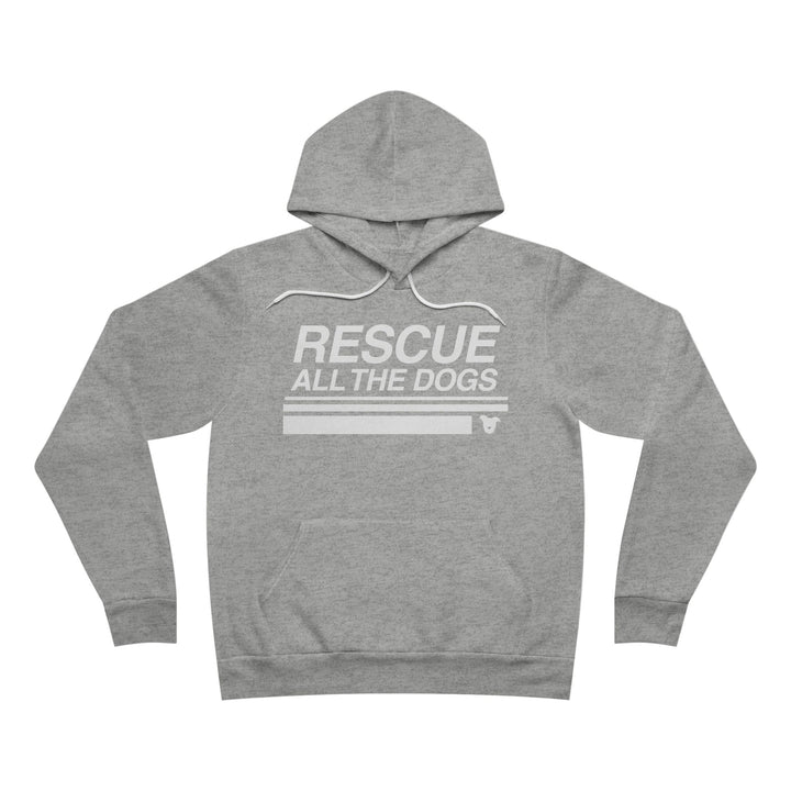 Rescue All the Dogs Unisex Sponge Fleece Pullover Hoodie