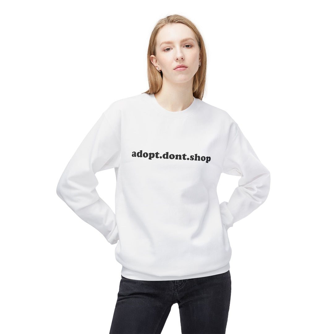 ADS Plain Softstyle Fleece Crewneck Sweatshirt