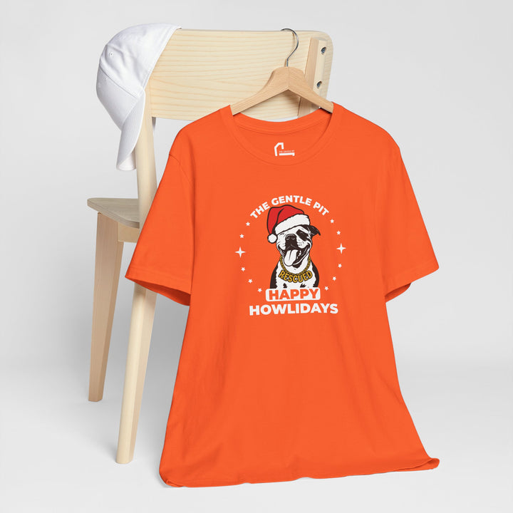 Happy Howlidays 2025 V3 Unisex Short Sleeve T-shirt