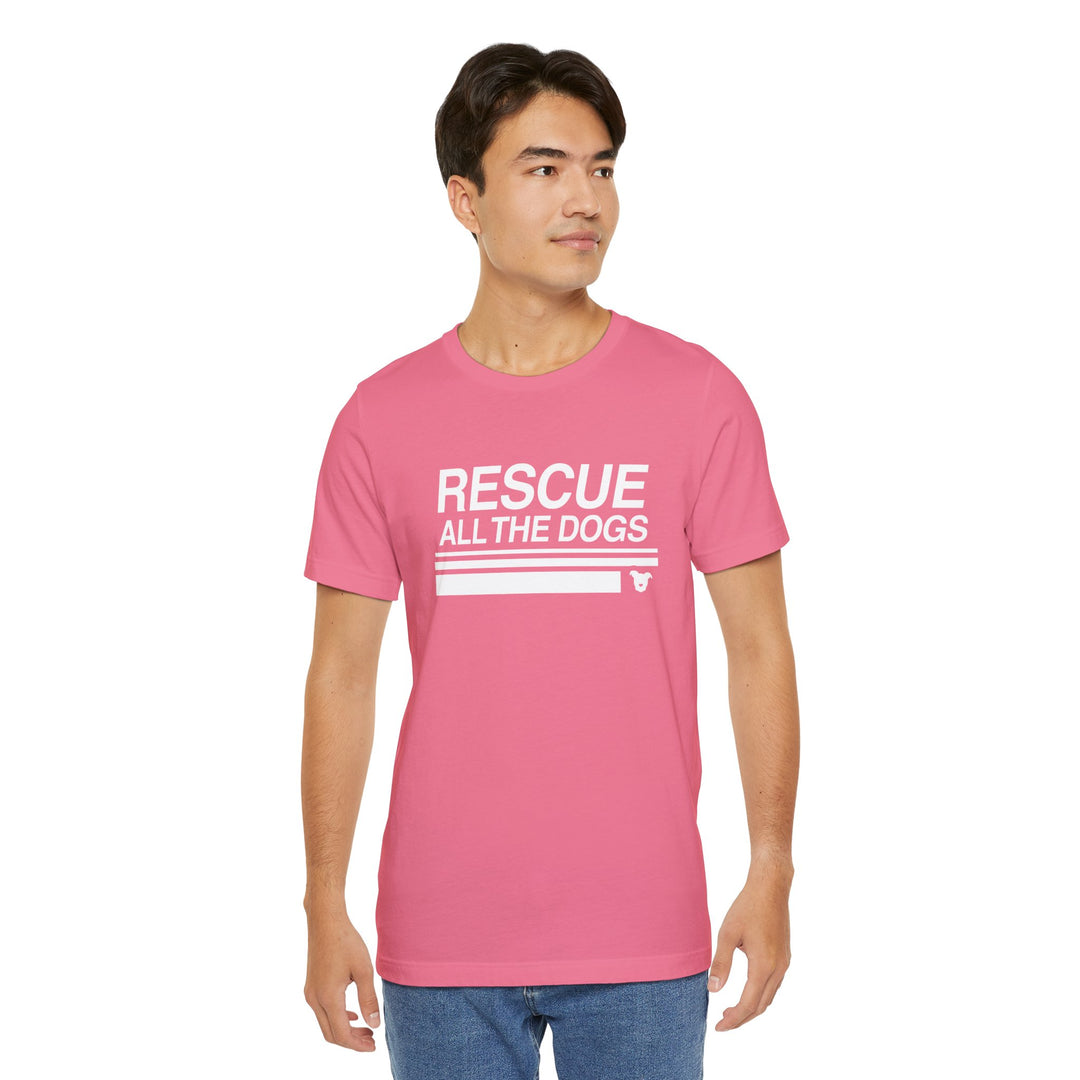 Rescue All The Dogs Unisex Short Sleeve T-shirt