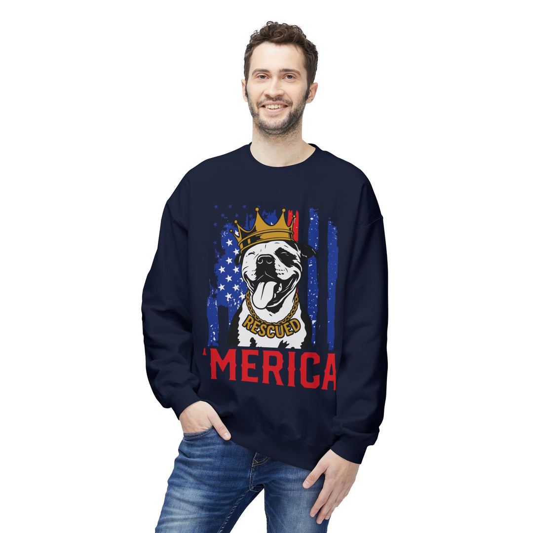 Rescue 'Merica Crewneck Sweatshirt