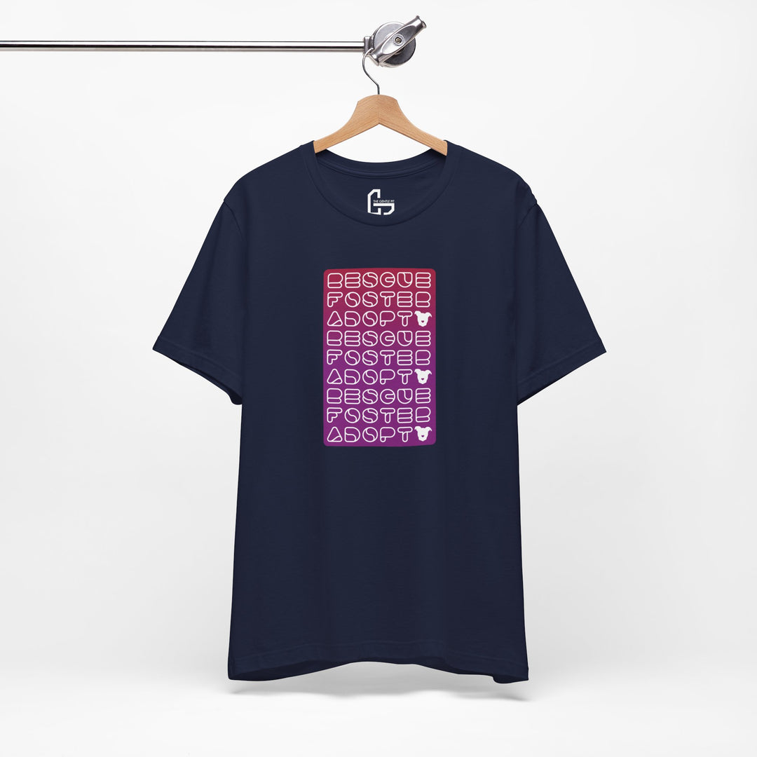 R.F.A Gradient Style Design Unisex Jersey Tee