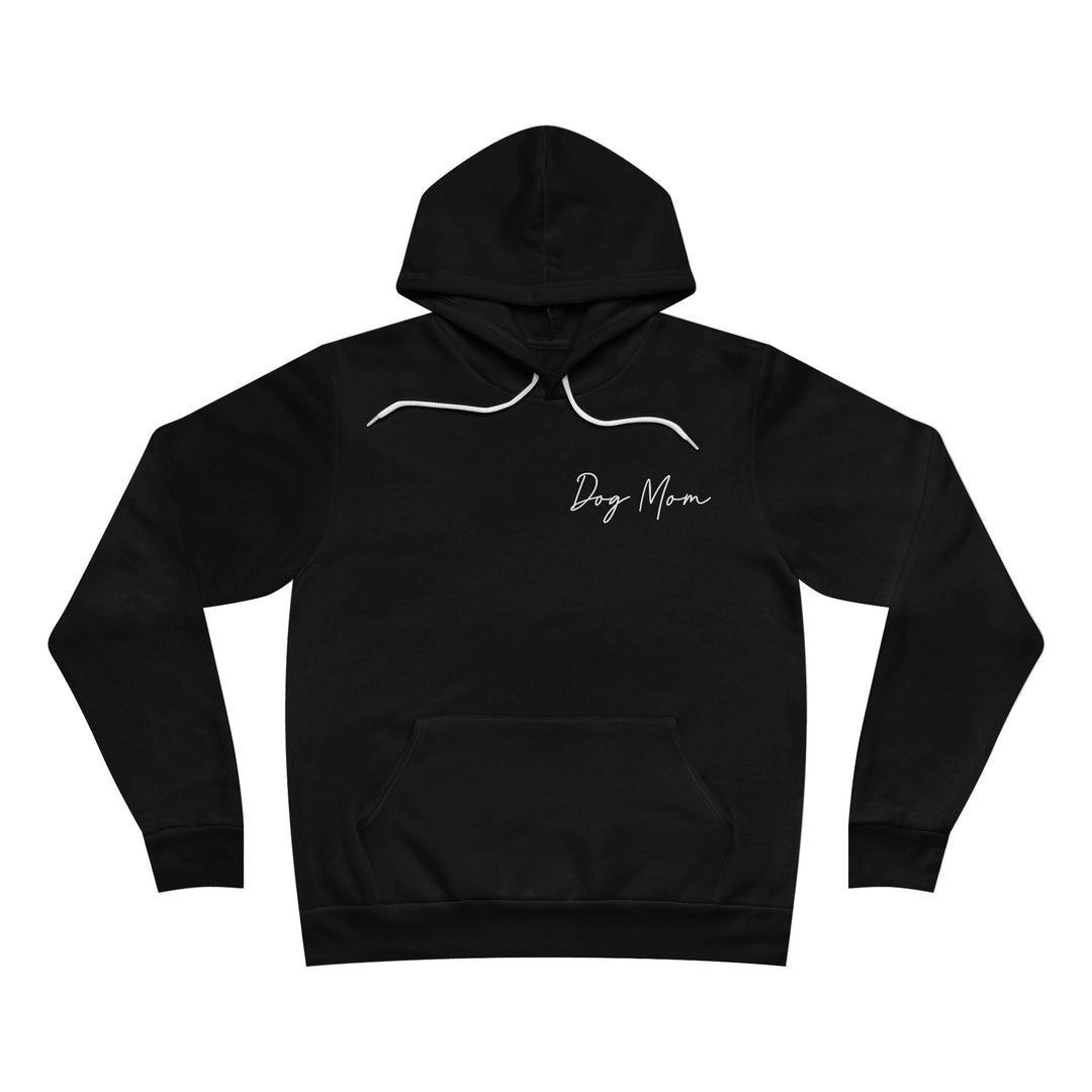 Dog Mom Cursive Unisex Sponge Fleece Pullover Hoodie