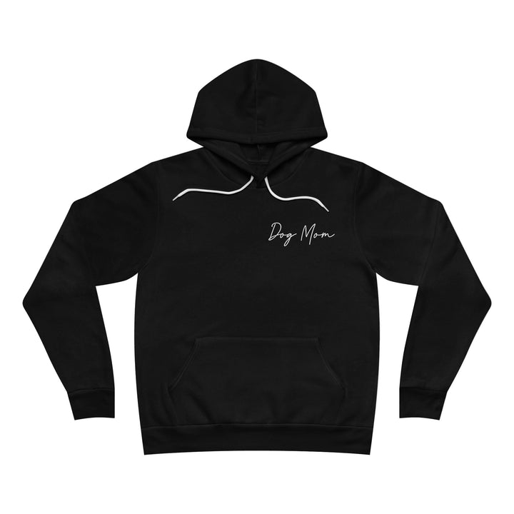 Dog Mom Cursive Unisex Sponge Fleece Pullover Hoodie