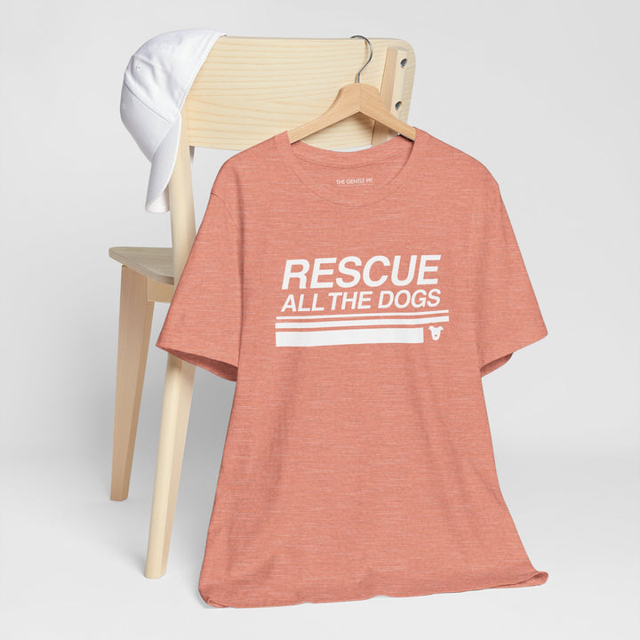 Rescue All The Dogs Unisex Short Sleeve T-shirt