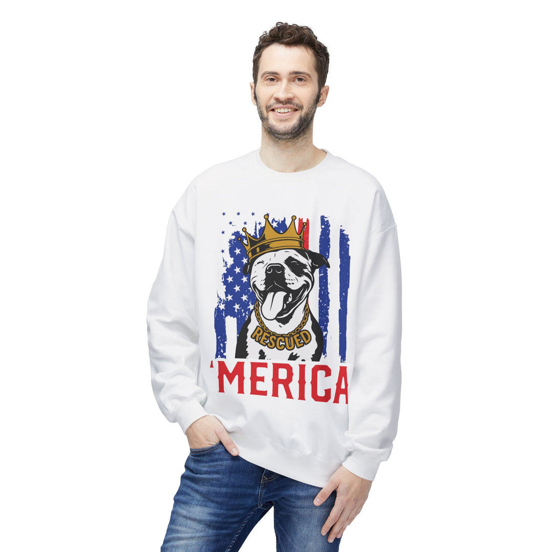 Rescue 'Merica Crewneck Sweatshirt
