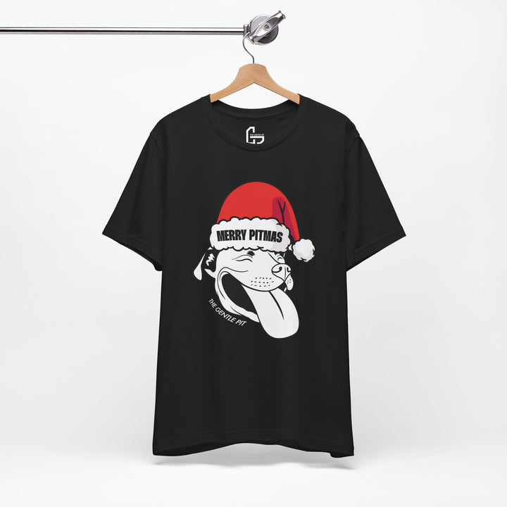 Merry Pitmas V2 Unisex Short Sleeve T-shirt