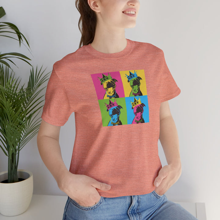 Rescue Royalty Color Block Unisex Short Sleeve T-shirt