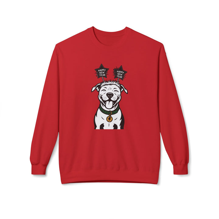 Happy New Year Pit LMTD. Softstyle Fleece Crewneck Sweatshirt