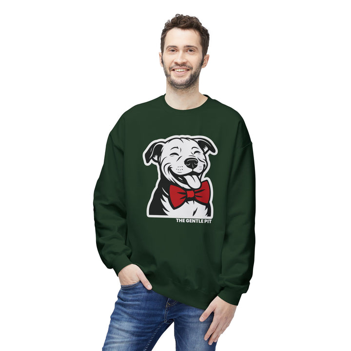Gentle Baby Pit Sticker Softstyle Fleece Crewneck Sweatshirt