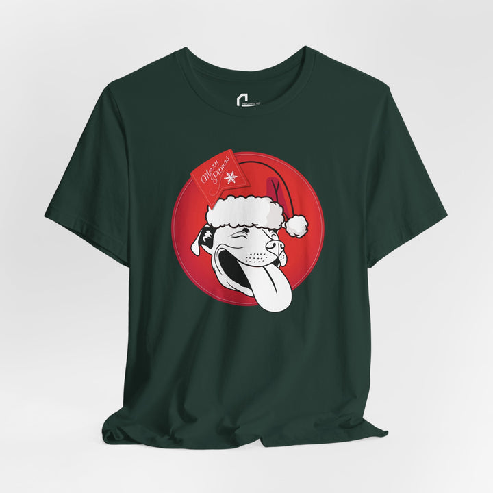 Merry Pitmas V4 Unisex Short Sleeve T-shirt