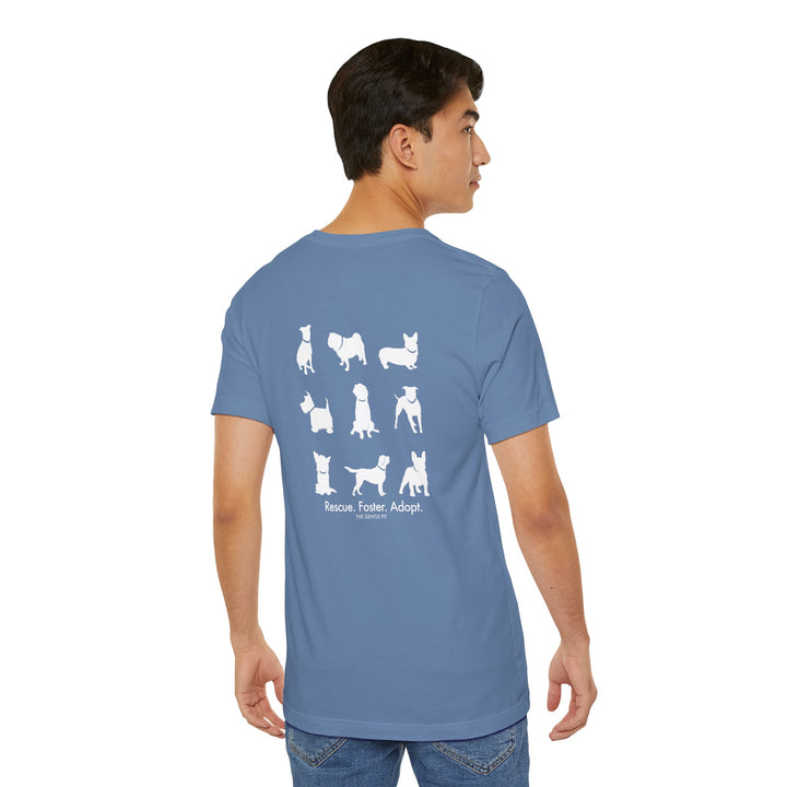 Rescue All The Dogs Unisex Short Sleeve T-shirt