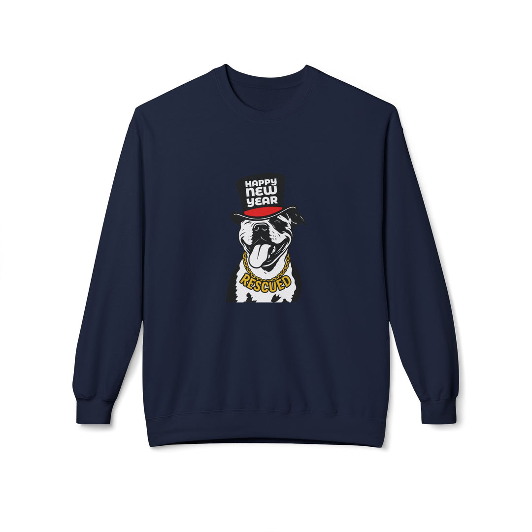 New Year PIT Softstyle Fleece Crewneck Sweatshirt