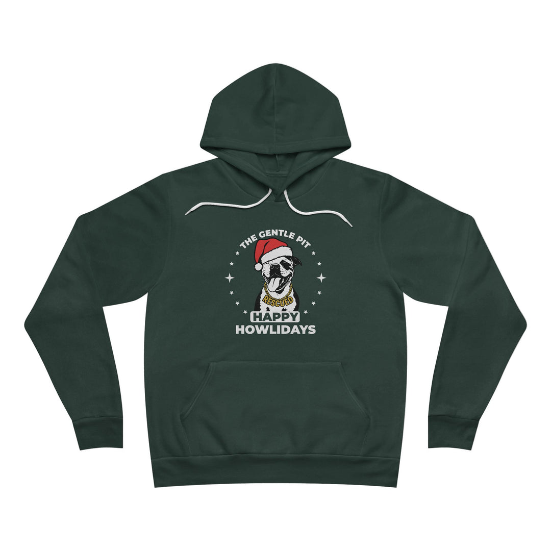 Happy Howlidays 2025 V3 Sponge Fleece Pullover Hoodie