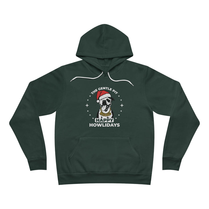 Happy Howlidays 2025 V3 Sponge Fleece Pullover Hoodie
