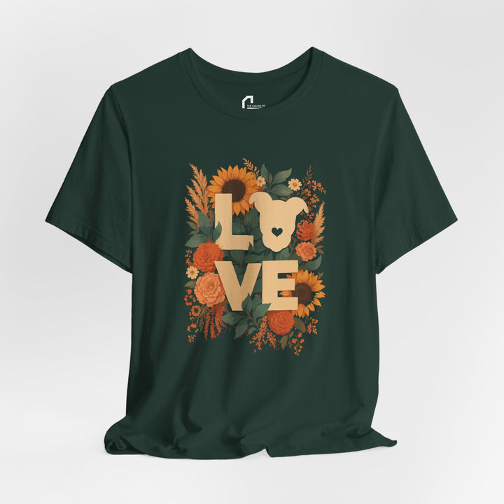 LOVE Floral Premium V2 Short Sleeve Tee