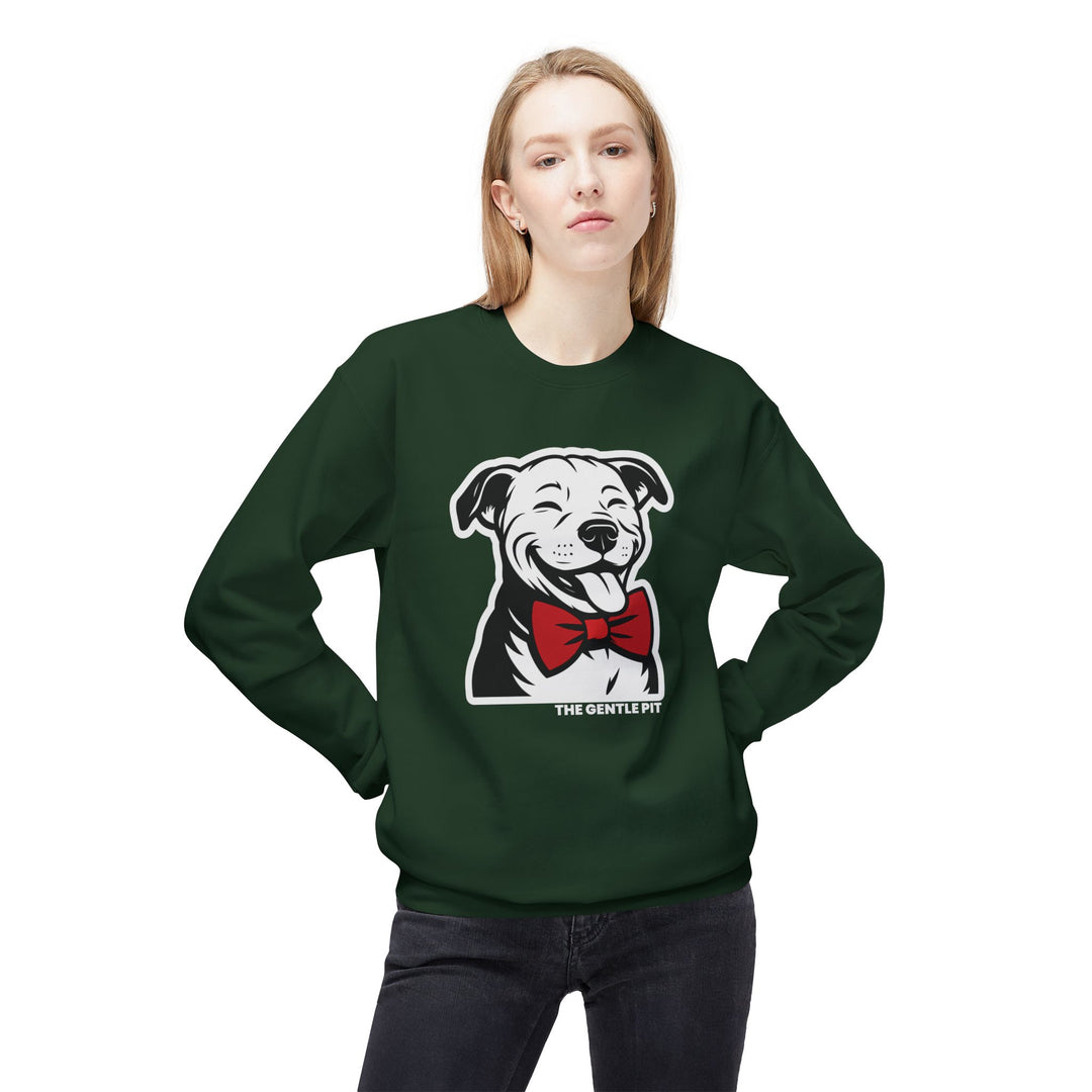 Gentle Baby Pit Sticker Softstyle Fleece Crewneck Sweatshirt