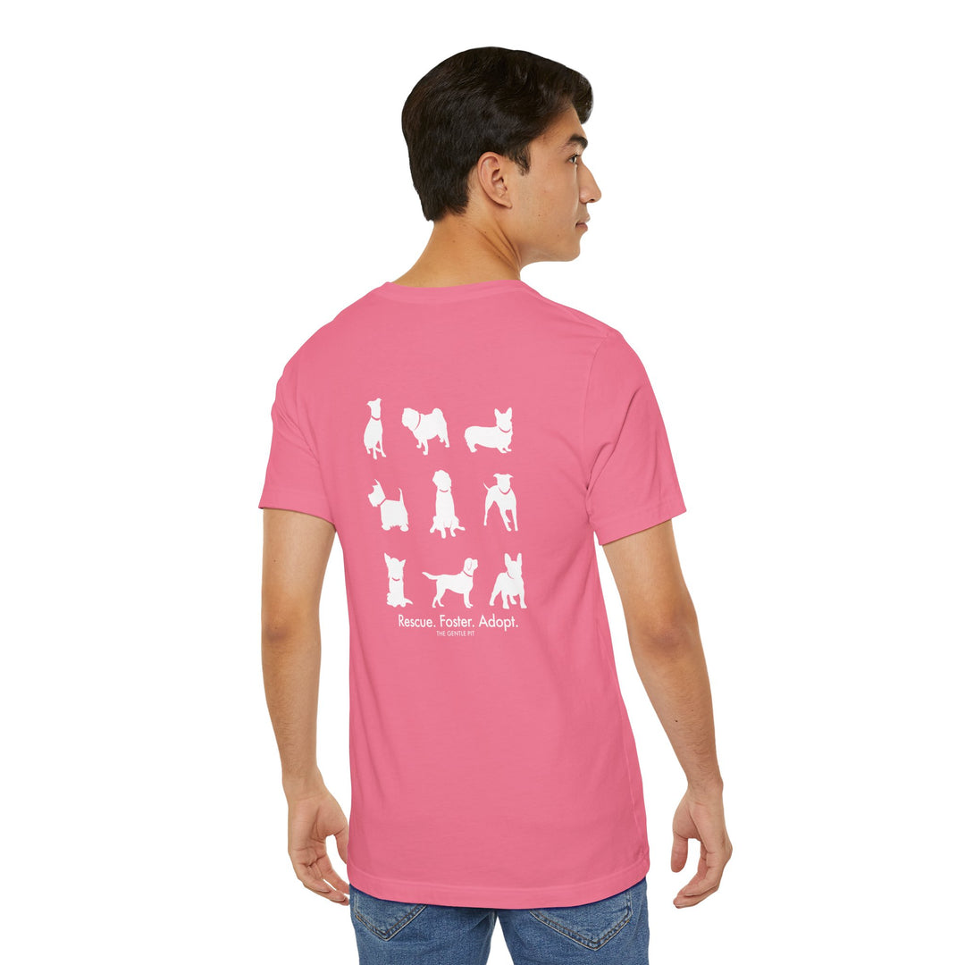 Rescue All The Dogs Unisex Short Sleeve T-shirt