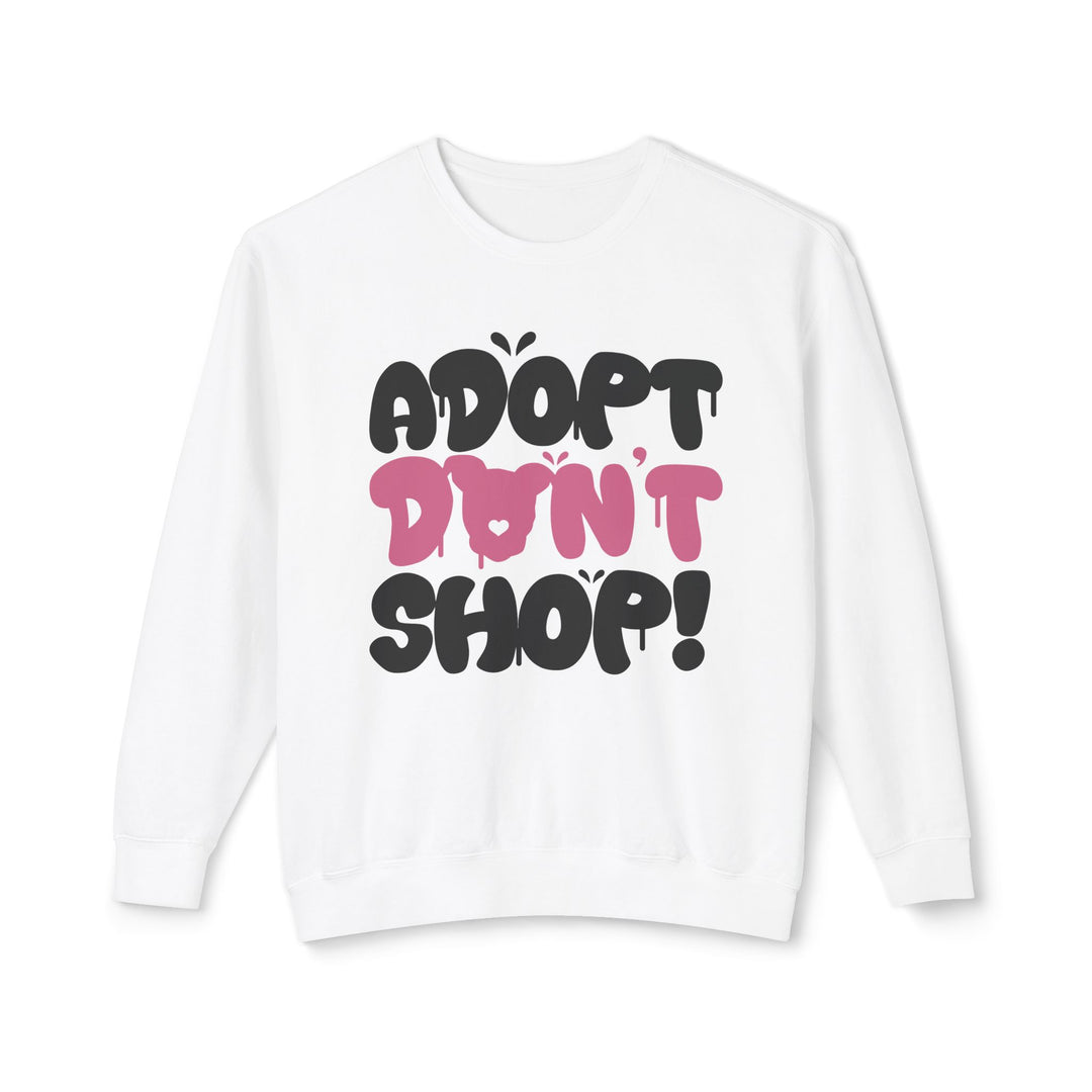 A.D.S Graffiti Style Text Unisex Crewneck Sweatshirt