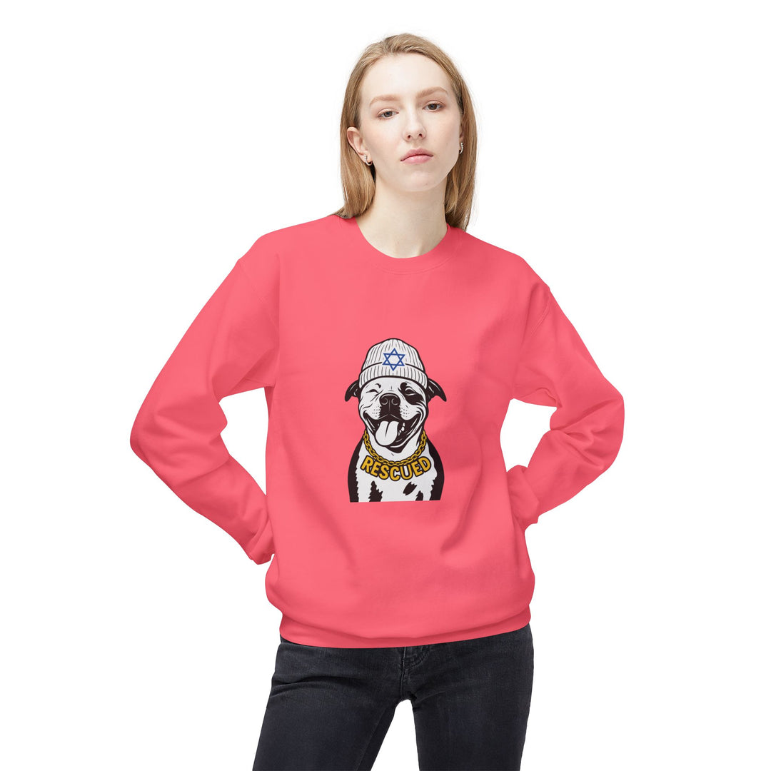 Hanukkah PIT 2025 Softstyle Fleece Crewneck Sweatshirt