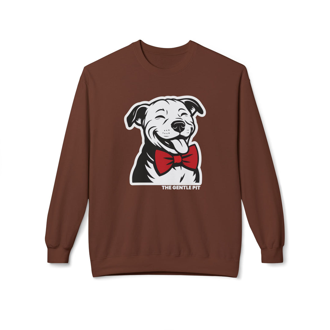 Gentle Baby Pit Sticker Softstyle Fleece Crewneck Sweatshirt