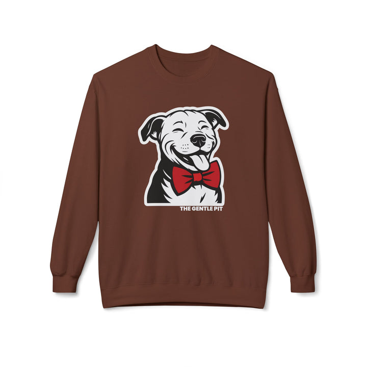 Gentle Baby Pit Sticker Softstyle Fleece Crewneck Sweatshirt