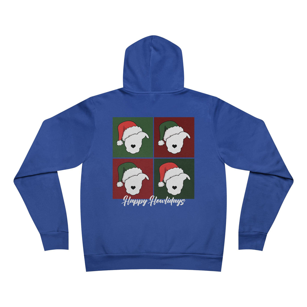 Happy Howlidays V3 Unisex Sponge Fleece Pullover Hoodie