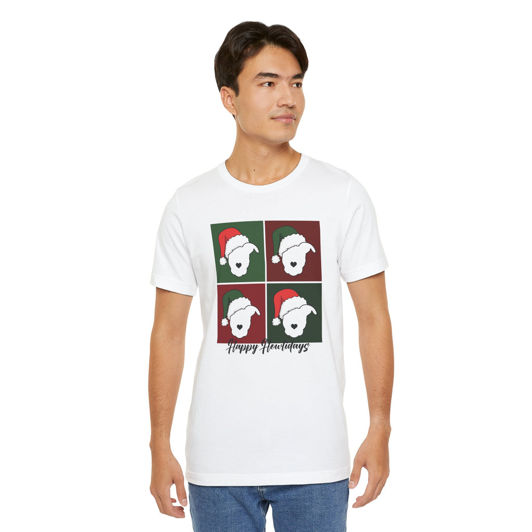 Happy Howlidays V3 Unisex Short Sleeve T-shirt