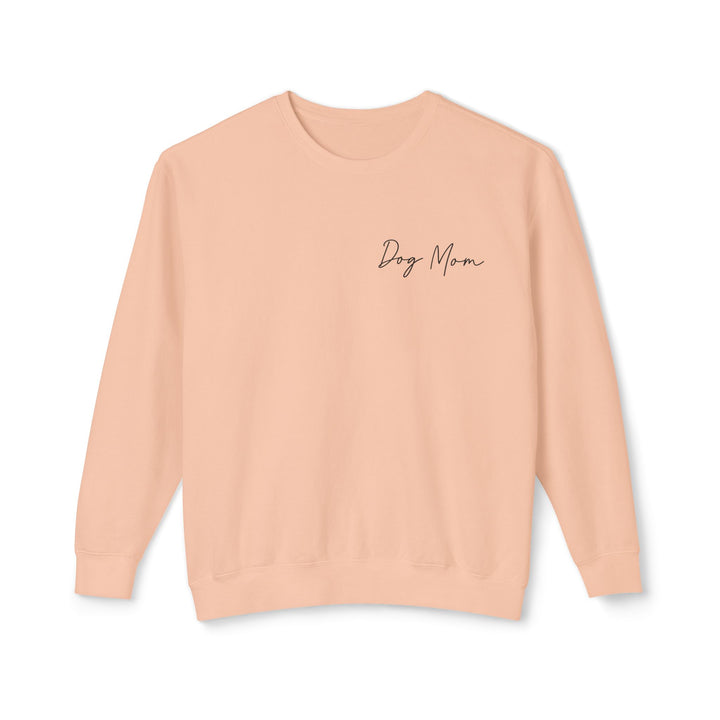 Dog Mom Cursive Unisex Premium Sweatshirt